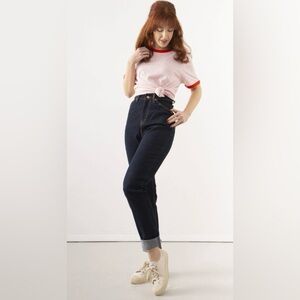 Lady K Loves "Hug Me Baby" HMB Jeans Dark Indigo